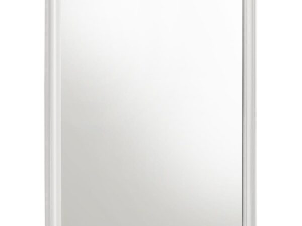 Louis Philippe Dresser Mirror White