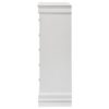 Louis Philippe 5-drawer Bedroom Chest White