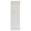 Louis Philippe 5-drawer Bedroom Chest White