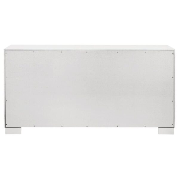 Jessica 6-drawer Dresser Snow White