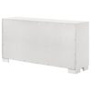 Jessica 6-drawer Dresser Snow White