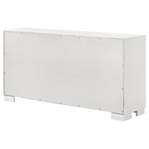Jessica 6-drawer Dresser Snow White