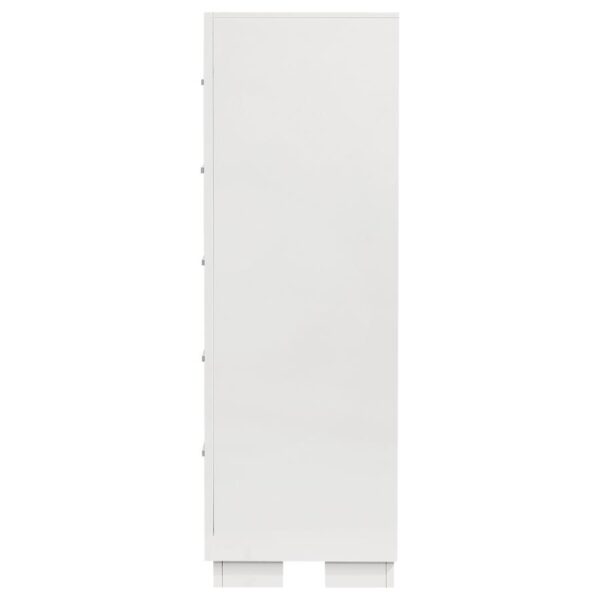 Jessica 5-drawer Bedroom Chest Snow White