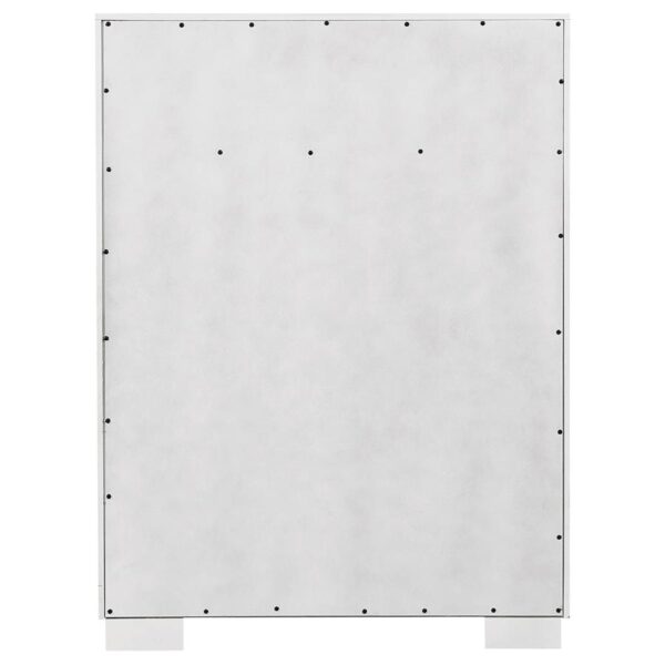 Jessica 5-drawer Bedroom Chest Snow White