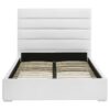 Felicity 53-inch Upholstered Full Platform Bed White