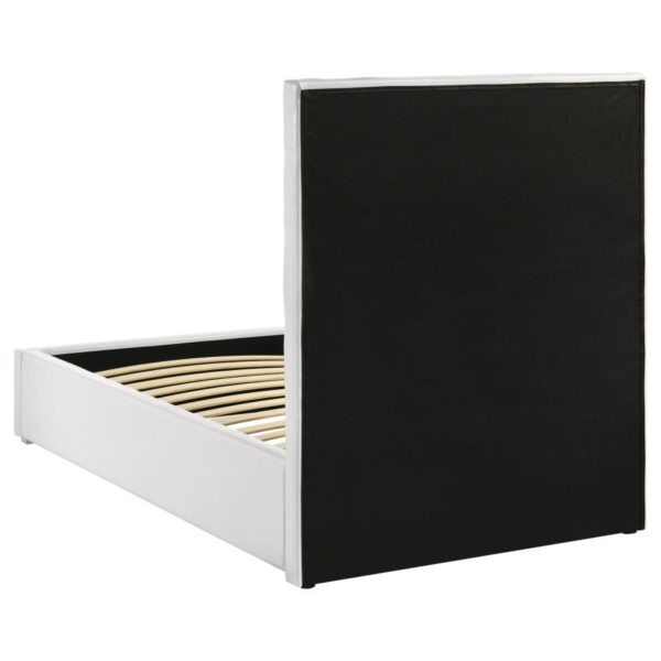 Felicity 53-inch Upholstered Twin Platform Bed White