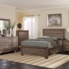 Kauffman 5-piece California King Bedroom Set Washed Taupe