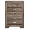 Kauffman 5-piece California King Bedroom Set Washed Taupe