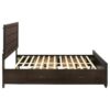 Kauffman Wood Queen Storage Panel Bed Dark Cocoa