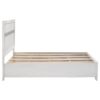 Miranda 51-inch Wood Full Storage Panel Bed White