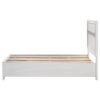 Miranda 51-inch Wood Twin Storage Panel Bed White