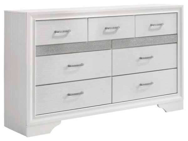 Miranda 9-drawer Dresser White