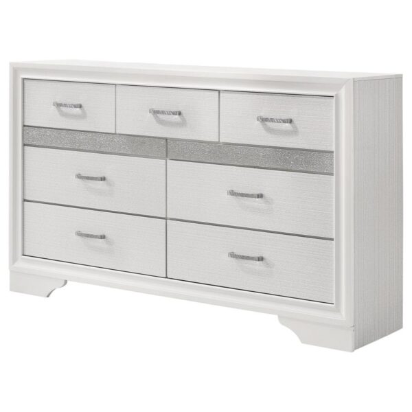 Miranda 9-drawer Dresser White