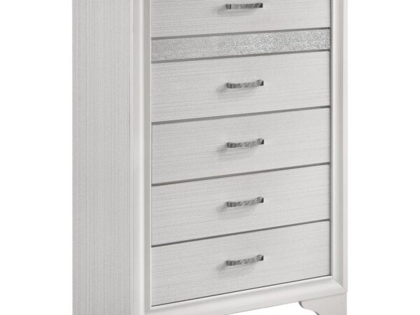 Miranda 6-drawer Bedroom Chest White