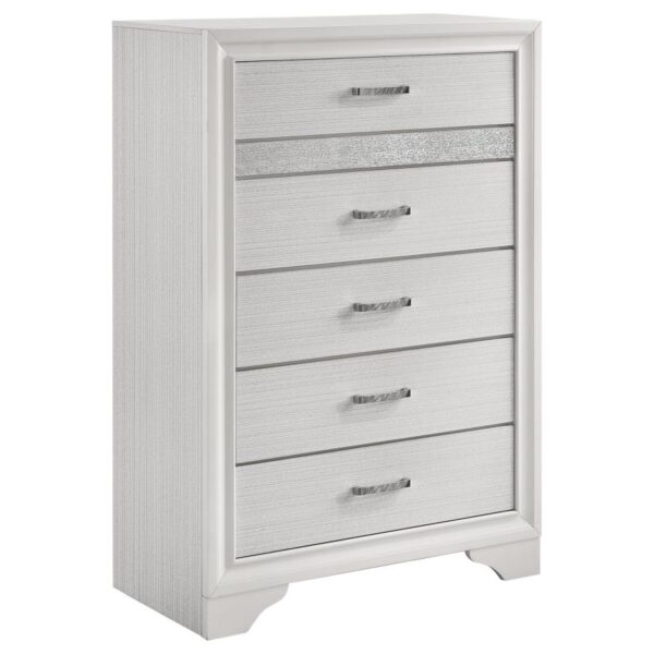 Miranda 6-drawer Bedroom Chest White