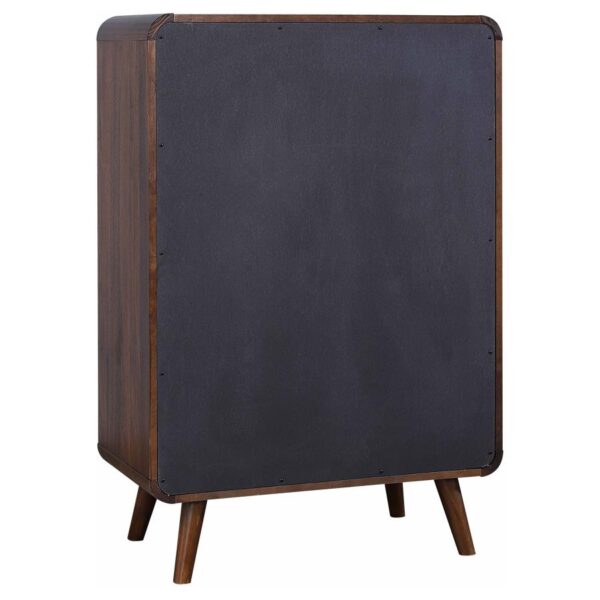 Robyn 5-piece California King Bedroom Set Dark Walnut