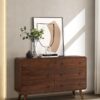 Robyn 6-drawer Bedroom Dresser Dark Walnut