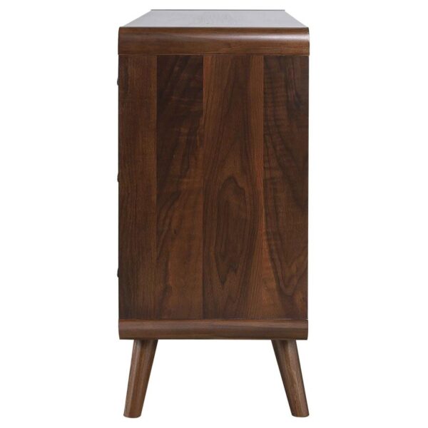Robyn 6-drawer Bedroom Dresser Dark Walnut