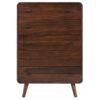 Robyn 5-drawer Bedroom Chest of Drawers Dark Walnut