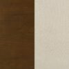 Garland 58-inch Queen Panel Bed Cream and Brown Cherry