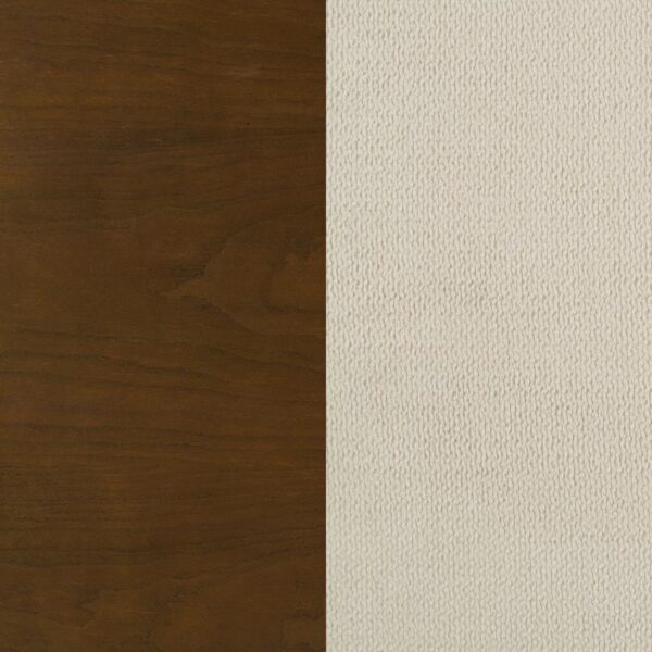 Garland 58-inch Queen Panel Bed Cream and Brown Cherry