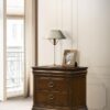 Garland 3-drawer Nightstand Bedside Table Brown Cherry