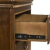 Garland 3-drawer Nightstand Bedside Table Brown Cherry
