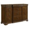 Garland 11-drawer Bedroom Dresser Cabinet Brown Cherry