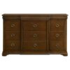 Garland 11-drawer Bedroom Dresser Cabinet Brown Cherry