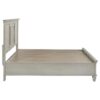 Franco Wood Eastern King Storage Panel Bed Distressed White