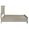 Franco Wood Queen Storage Panel Bed Distressed White