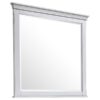 Franco Dresser Mirror Distressed White