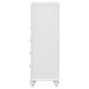Barzini 5-drawer Bedroom Chest White