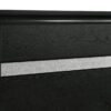 Miranda 51-inch Wood Full Storage Panel Bed Black
