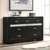 Miranda 9-drawer Dresser Black