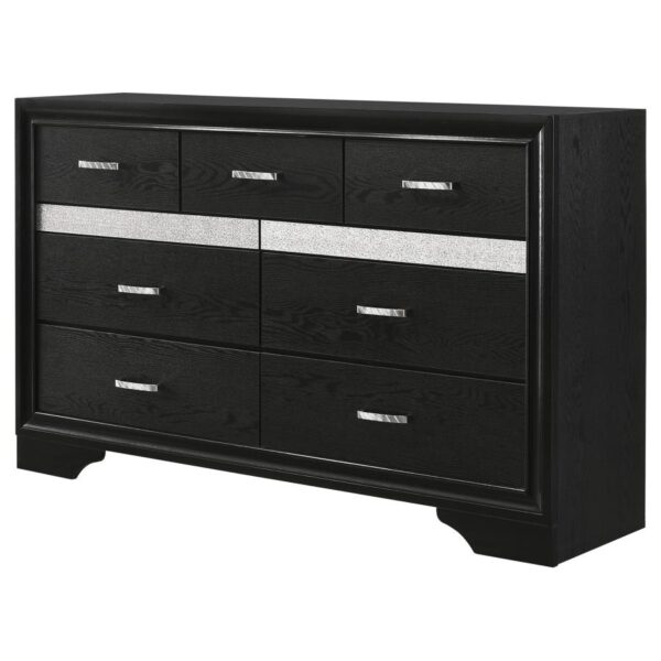 Miranda 9-drawer Dresser Black