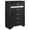 Miranda 6-drawer Bedroom Chest Black