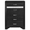 Miranda 6-drawer Bedroom Chest Black