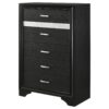 Miranda 6-drawer Bedroom Chest Black