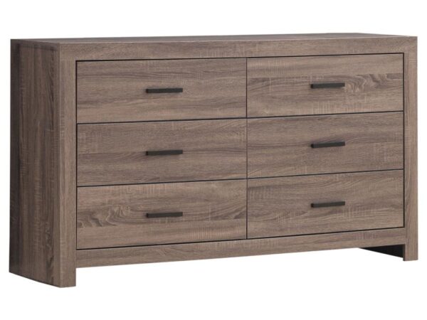 Brantford 6-drawer Dresser Barrel Oak