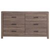 Brantford 6-drawer Dresser Barrel Oak