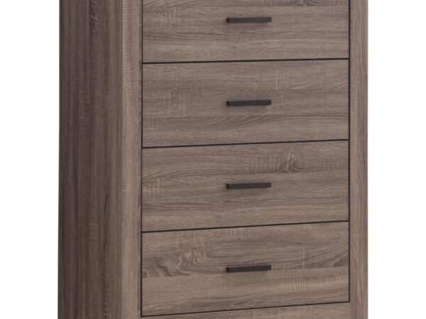 Brantford 4-drawer Bedroom Chest Barrel Oak