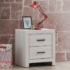 Brantford 2-drawer Nightstand Coastal White