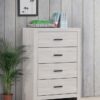 Brantford 4-drawer Bedroom Chest Coastal White