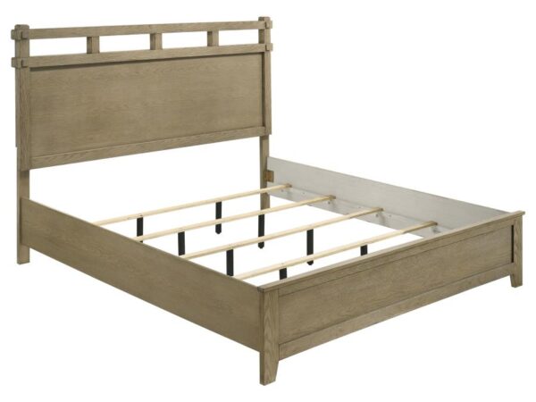 Hazlewood 61-inch Eastern King Panel Bed Vineyard Oak