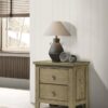 Hazlewood 2-drawer Nightstand Bedside Table Vineyard Oak