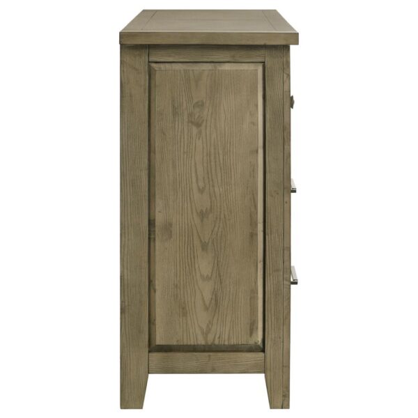 Hazlewood 6-drawer Bedroom Dresser Cabinet Vineyard Oak