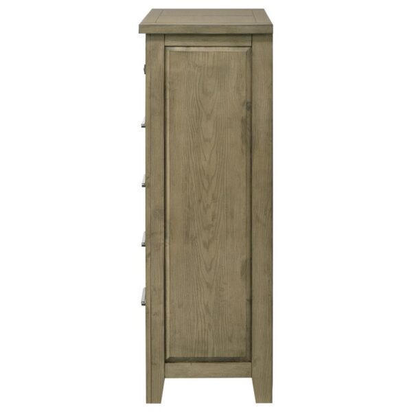 Hazlewood 5-drawer Bedroom Chest of Drawers Vineyard Oak