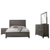 Watson 4-piece California King Bedroom Set Grey Oak
