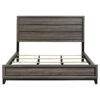 Watson Wood California King Panel Bed Grey Oak